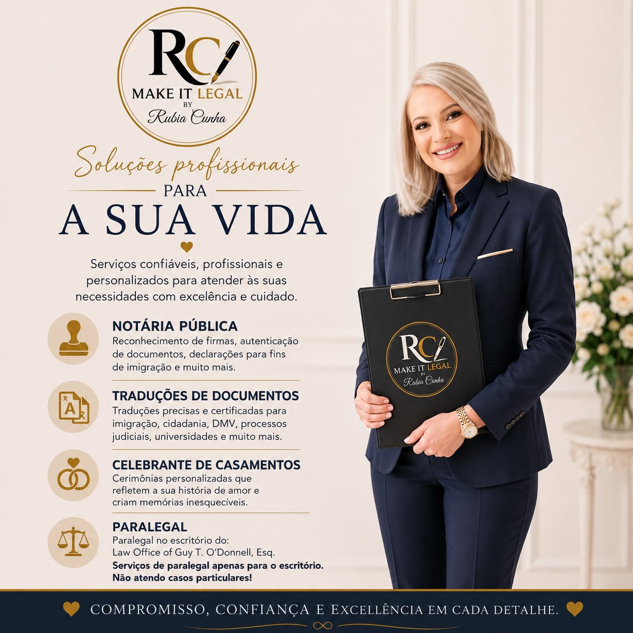 Rubia Cunha, fundadora da Make It Legal